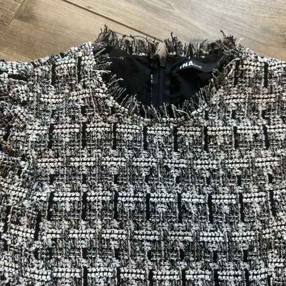 Twead black and white dress size large in great condition - Picture 2 of 3